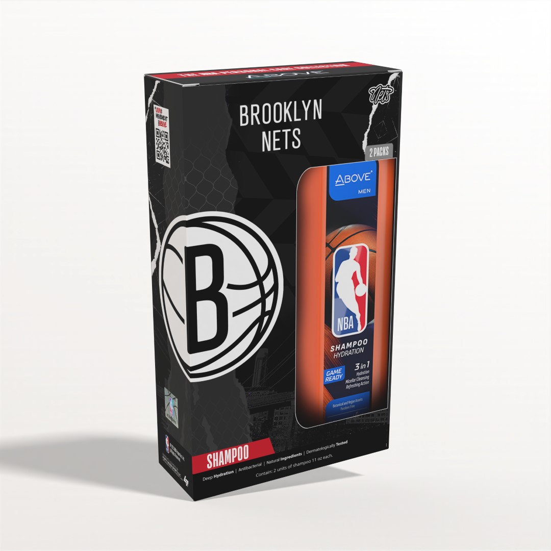 NBA Team Gift Pack Brooklyn Nets - Shampoo