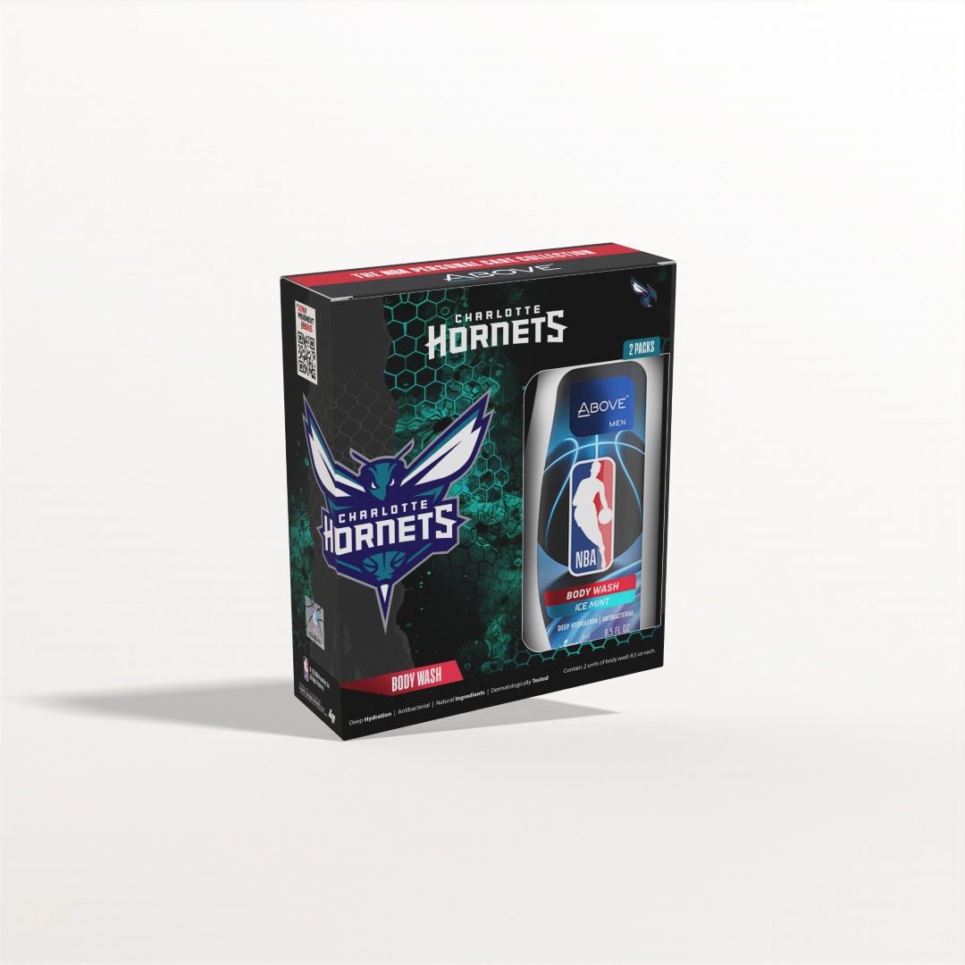 NBA Team Gift Pack Charlotte Hornets - Body Wash