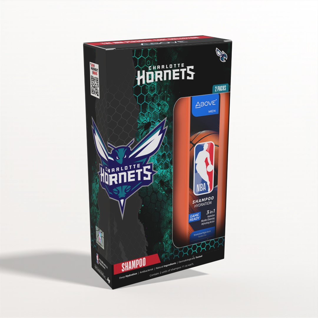 NBA Team Gift Pack Charlotte Hornets - Shampoo