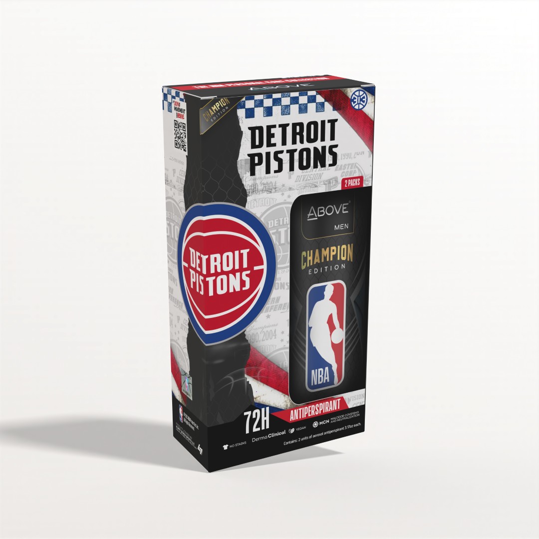 NBA Team Detroit Pistons - Antiperspirant