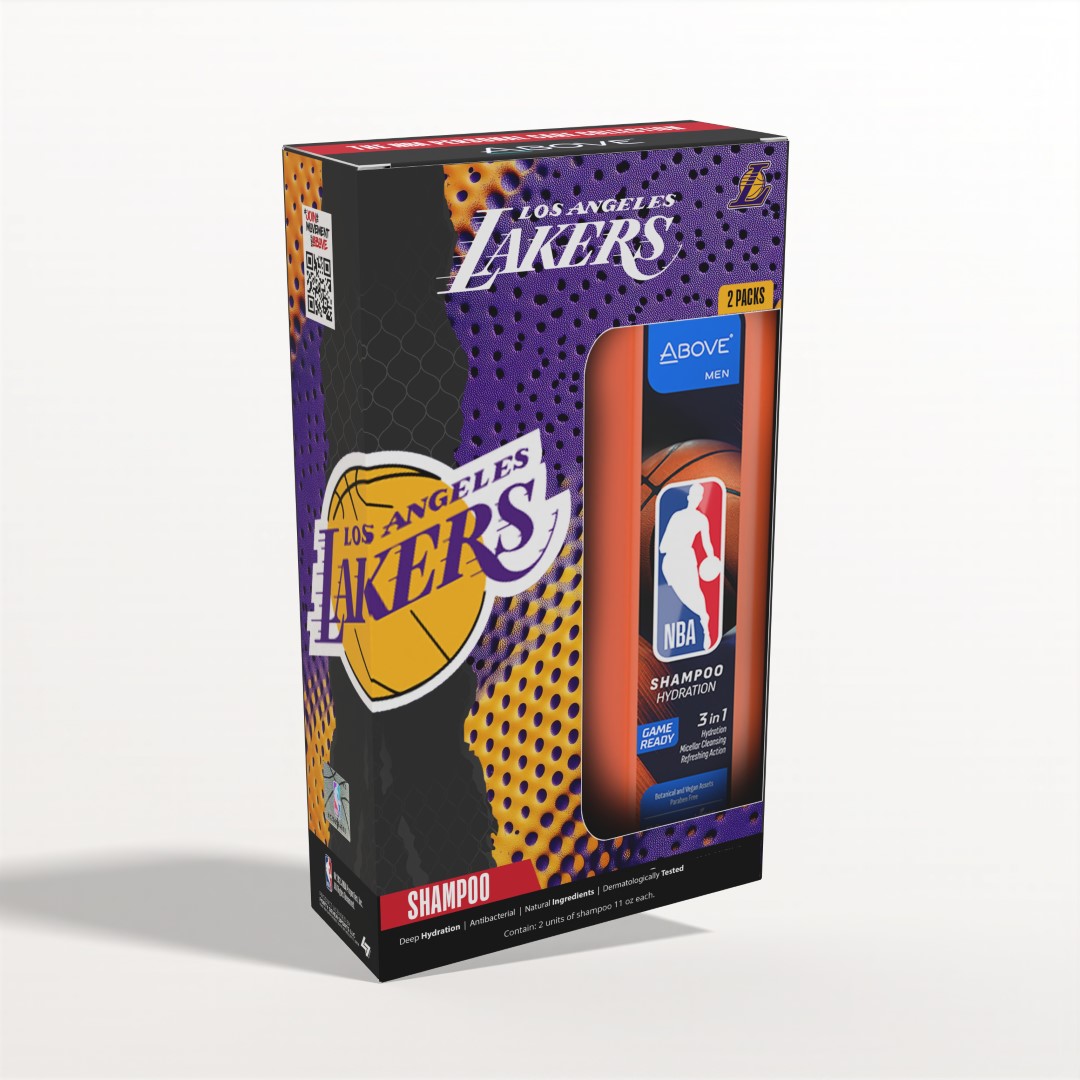 NBA Team Gift Pack Los Angeles Lakers - Shampoo