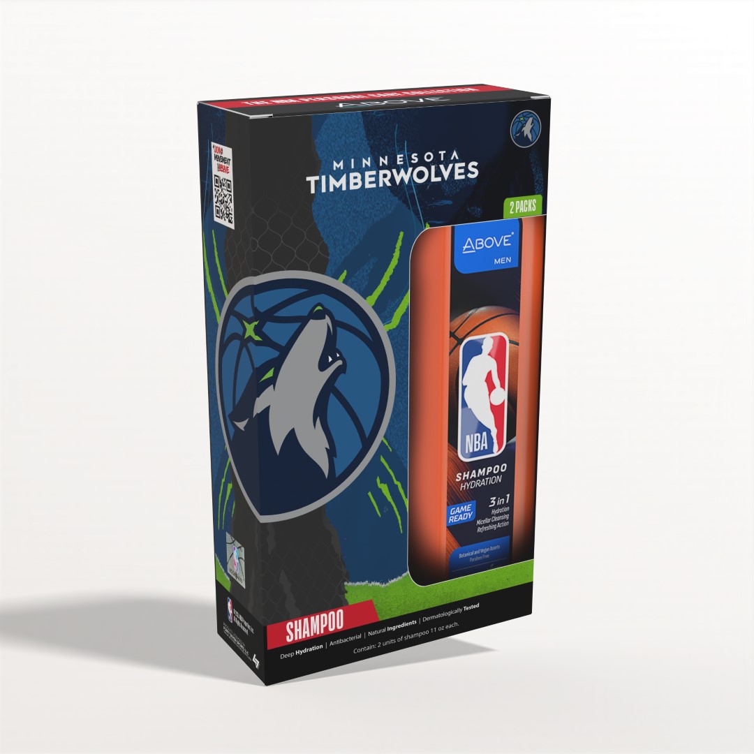 NBA Team Gift Pack Minnesota Timberwolves - Shampoo